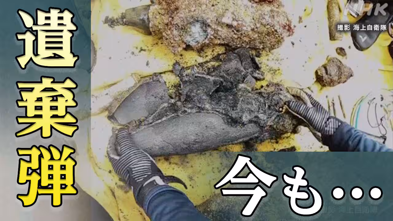東京 新島 旧日本軍の「遺棄弾」これまで6万発以上発見・処理