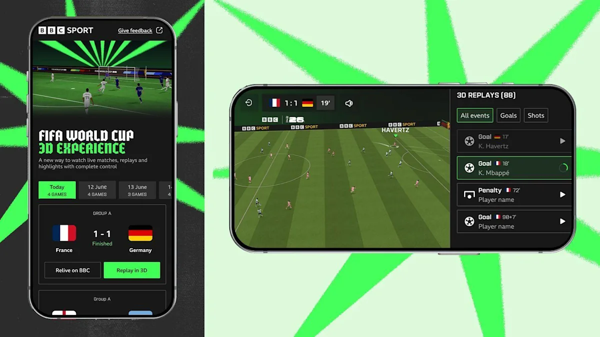 A new way to experience the World Cup - only on BBC Sport