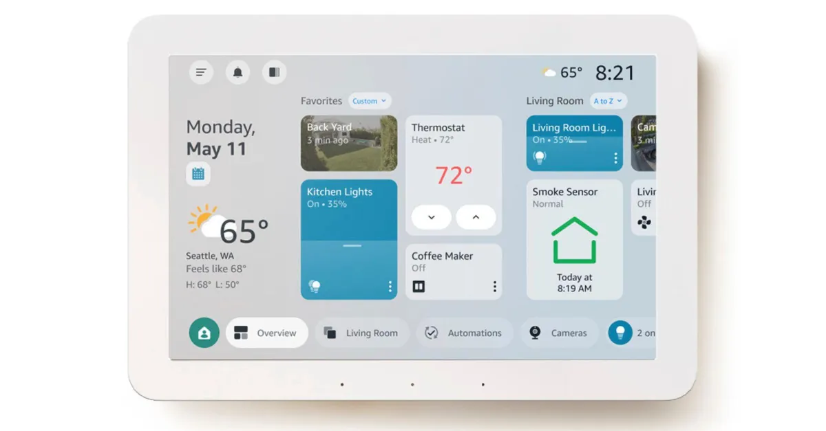 Amazon Echo Hub update: Customizable interface and Ring AI features ...