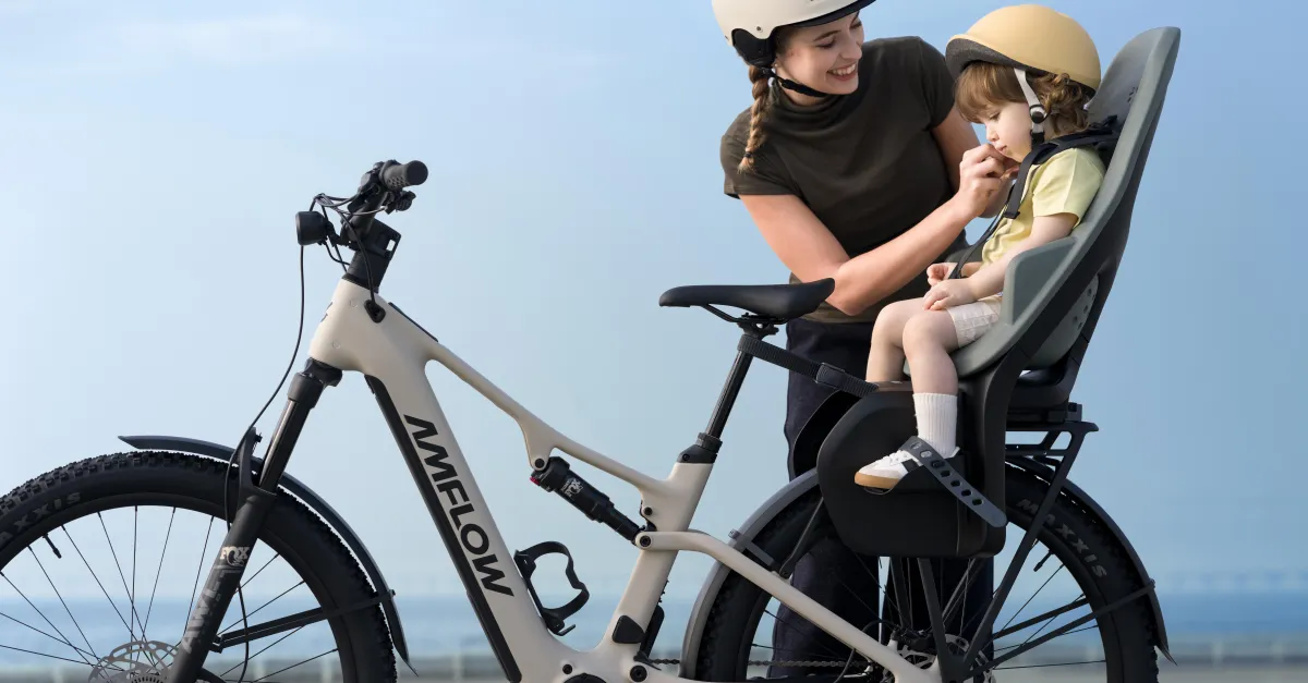Amflow’s TL e-bike is ready for baby’s first mountain adventure