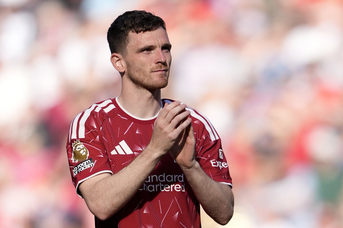 Andy Robertson joins Tottenham on a free transfer after Liverpool exit