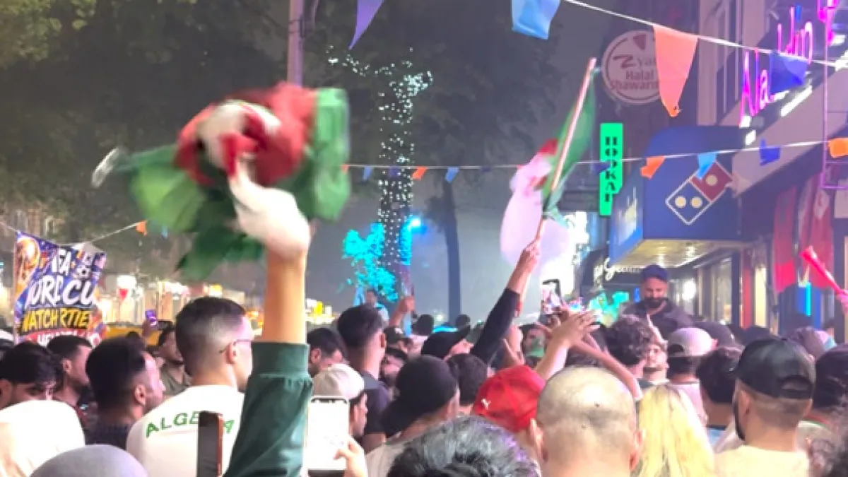 Arab fans celebrate World Cup results in New York