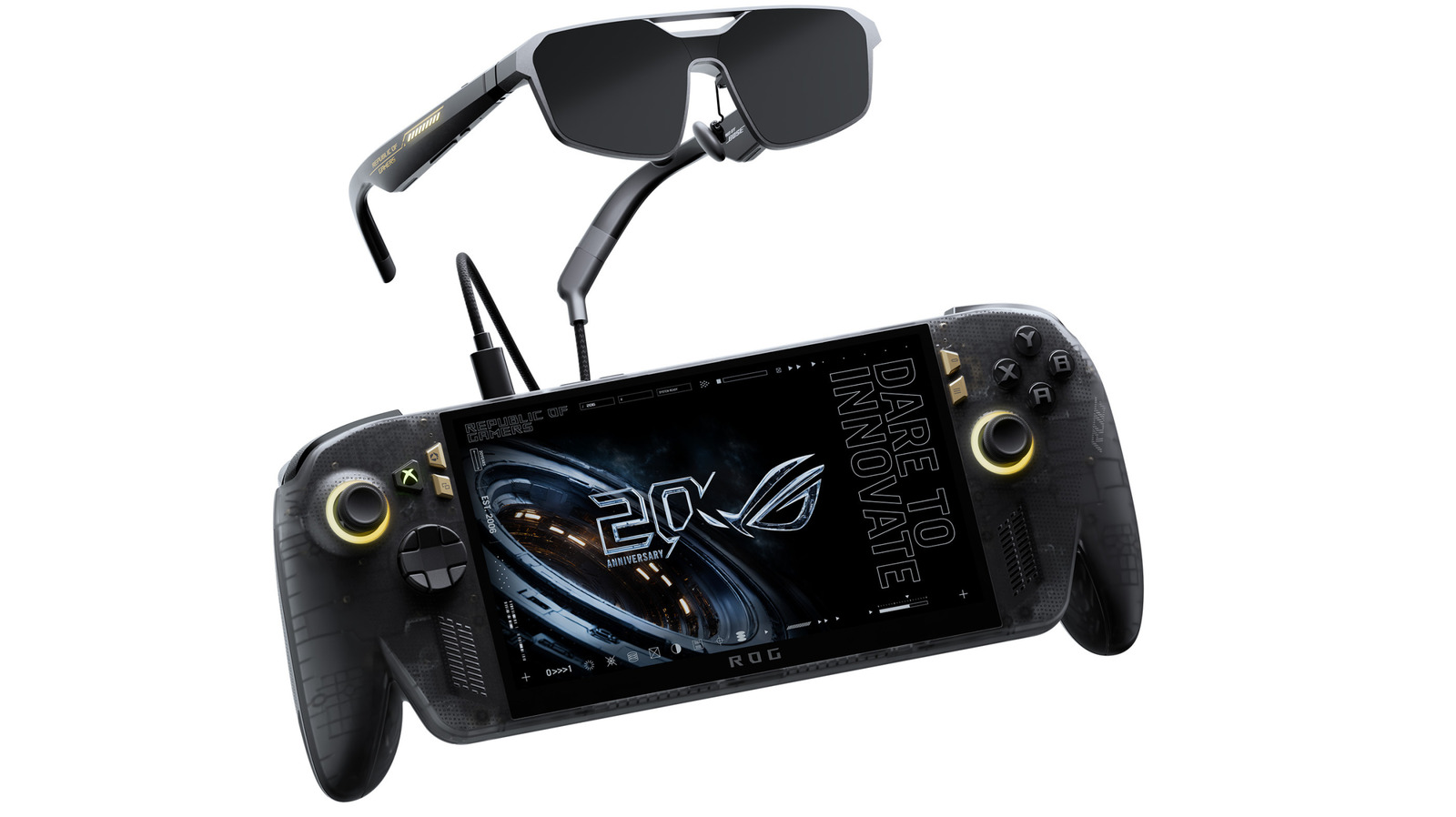 ASUS' ROG Xbox Ally X20 bundle includes a limited-edition OLED Ally X handheld PC and AR gaming glasses