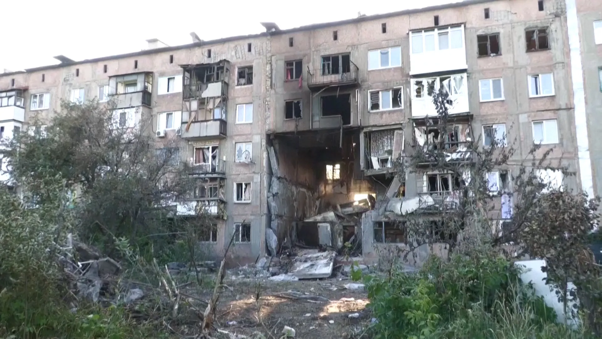 At least three killed in drone strikes in Russian controlled Horlivka