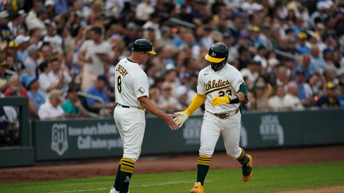 Athletics say hello to eventual Vegas fanbase with an explosive 15-14, 12-inning game