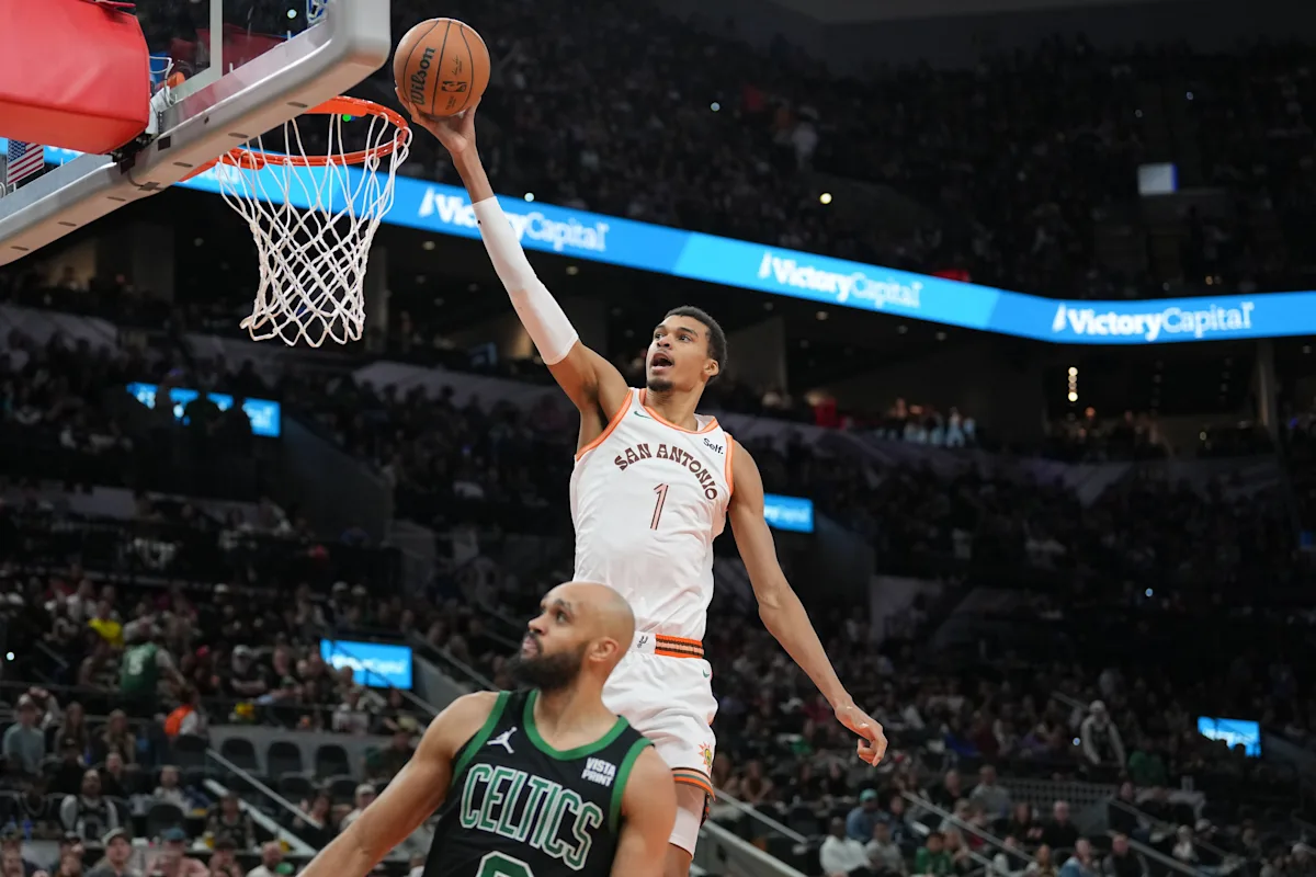 Boston Celtics Derrick White on the challenge of guarding Victor Wembanyama