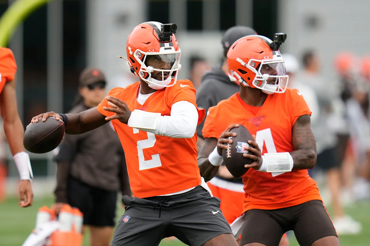 Browns' QB competition between Deshaun Watson, Shedeur Sanders will likely bleed into training camp, Todd Monken says
