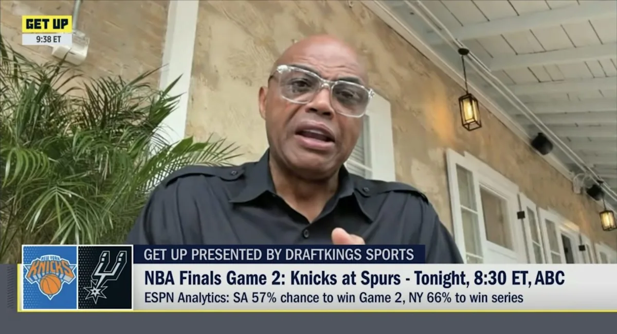 Charles Barkley gets emotional about future of the NBA