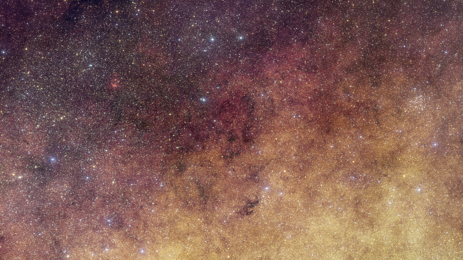 European Space Agency's Euclid captures the star-filled center of the Milky Way