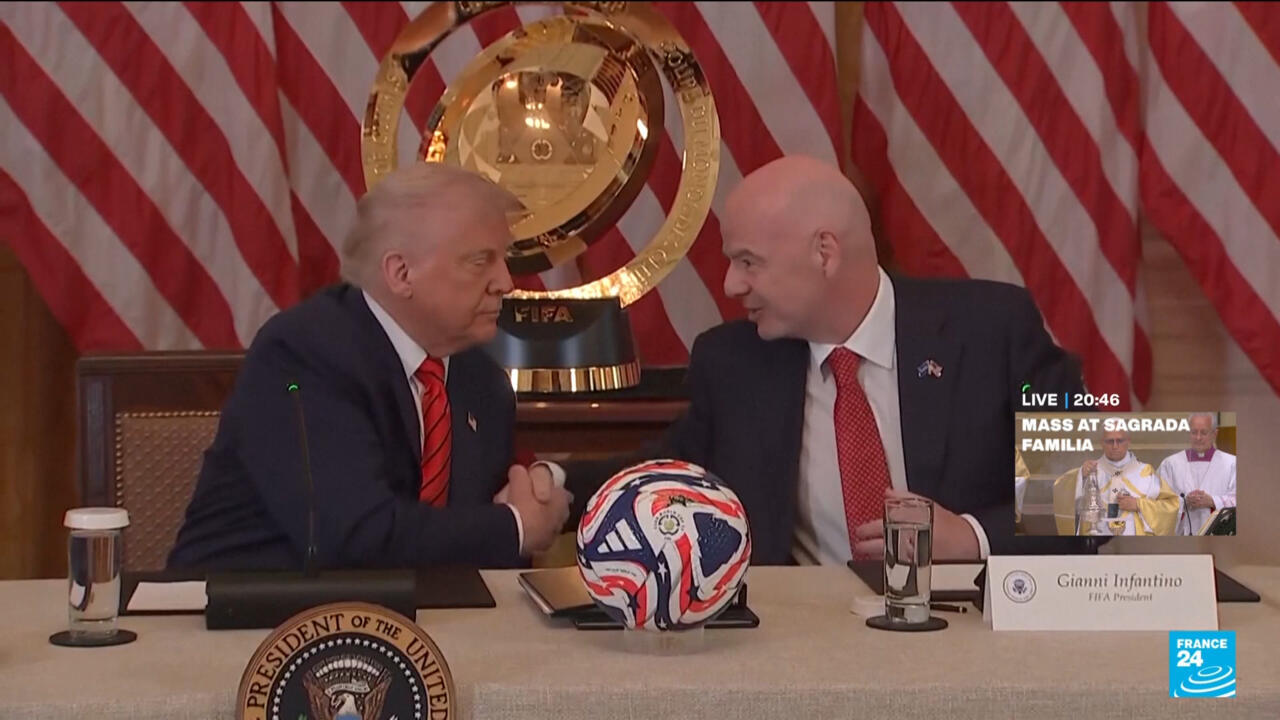 FIFA's neutrality in question as Infantino cozies up to Trump