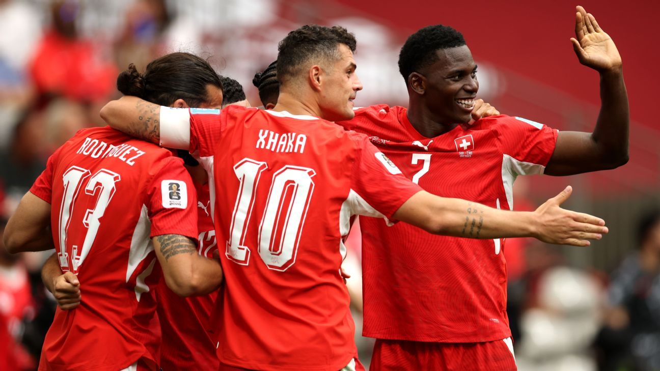 Follow live: Switzerland double lead vs. Canada, l...