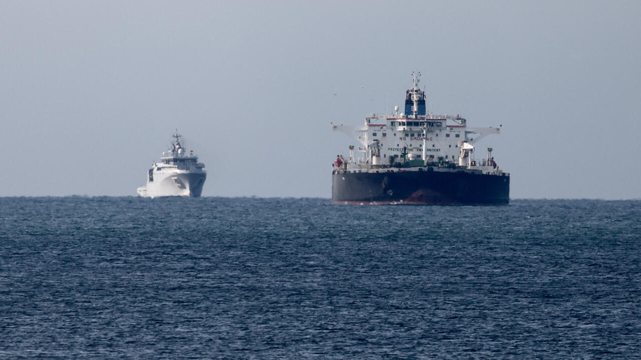 France and allies intercept sanctioned Russian oil tanker in Atlantic