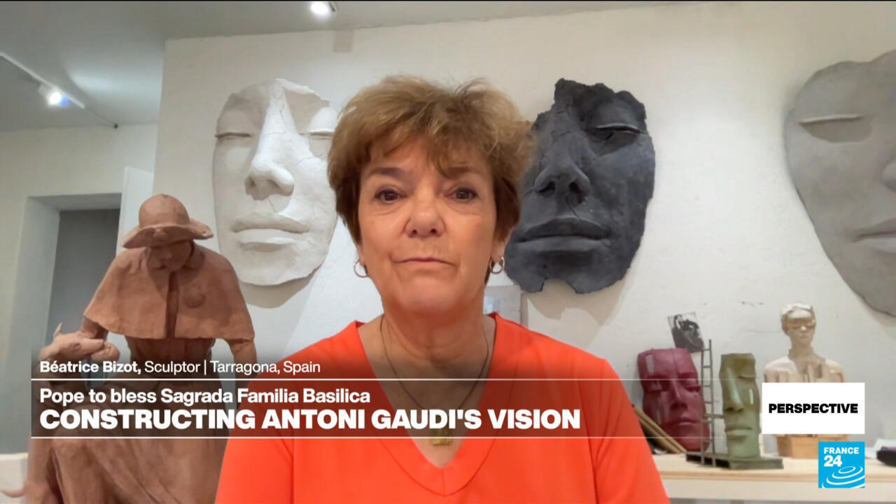 French sculptor Béatrice Bizot on being part of Sagrada Familia blessing