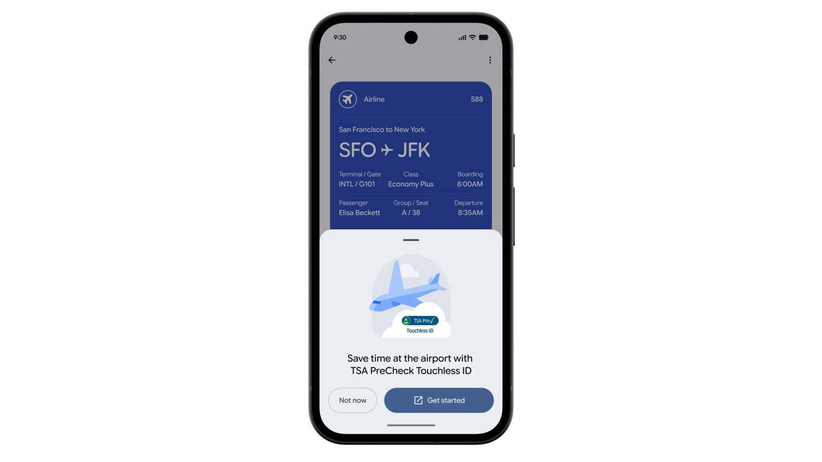 Google says it'll soon be easier to use TSA PreCheck Touchless ID via Wallet