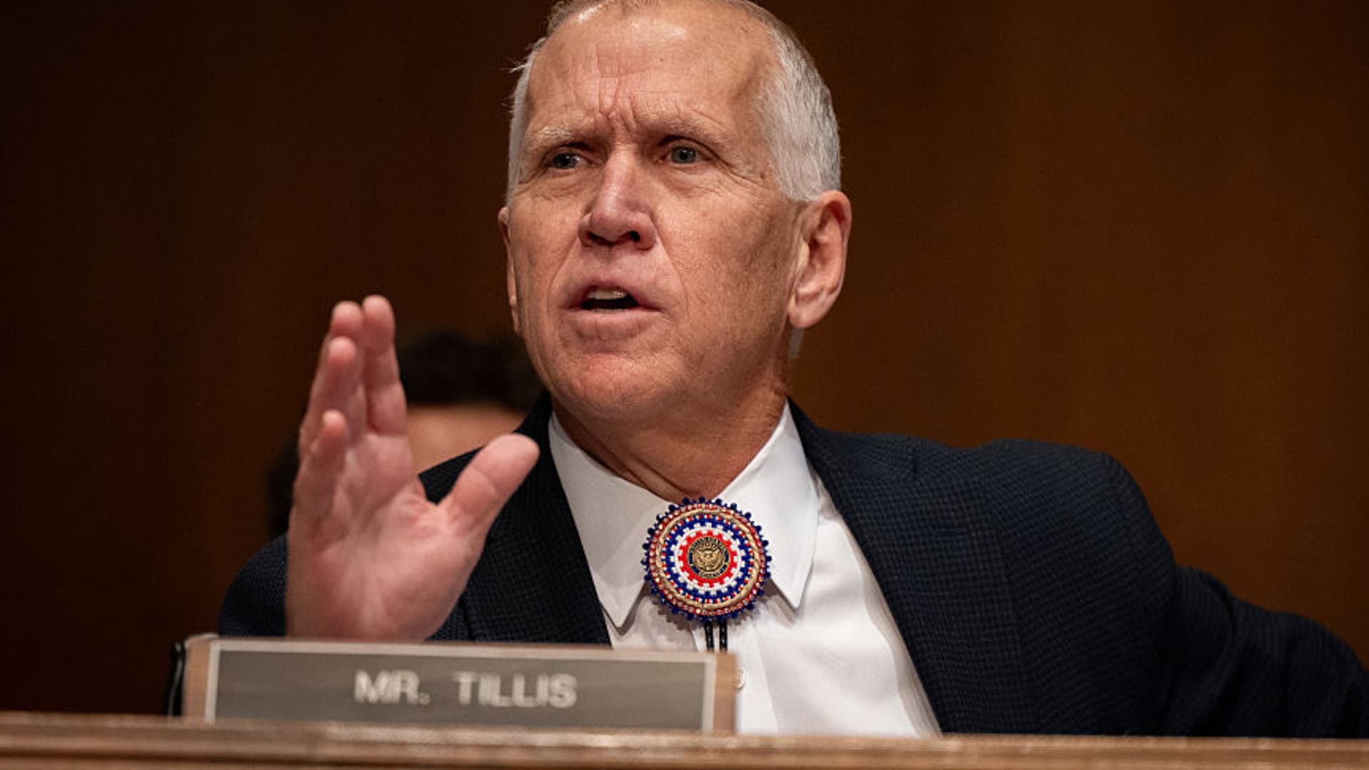 GOP Sen. Tillis slams Trump intelligence pick Pulte: 'Don't think he has a prayer'