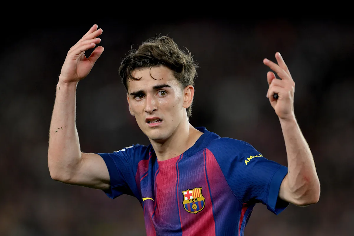 ‘I want this Gavi’ – Spain boss defends Barcelona star from criticism after training tackle on Rodri