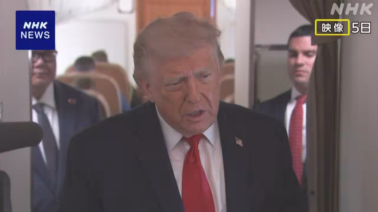 トランプ大統領「戦争しないと保証したわけではない」