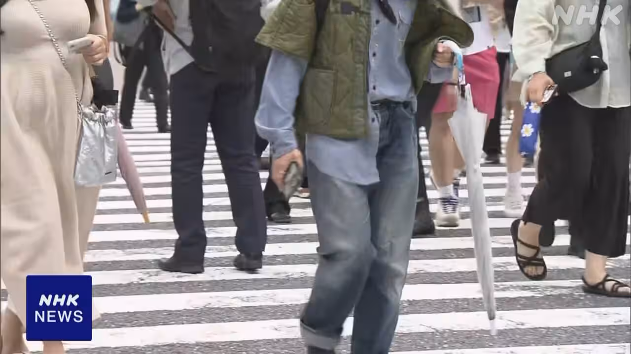 関東甲信と東海が梅雨入り 気象庁が発表
