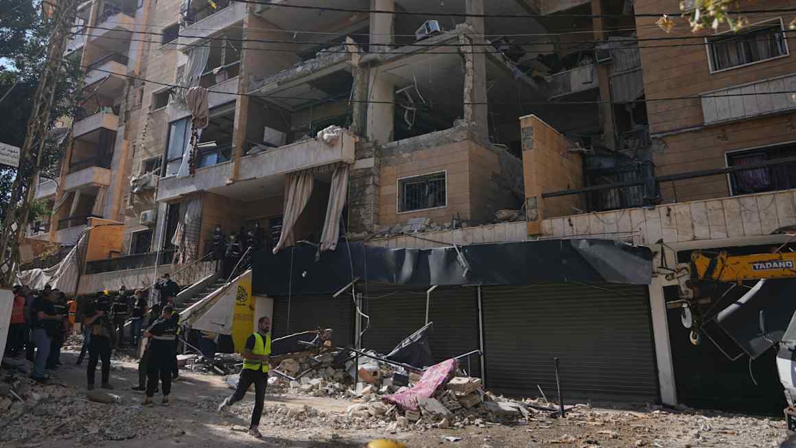 Israel attacks Beirut days after Trump’s showdown with Netanyahu