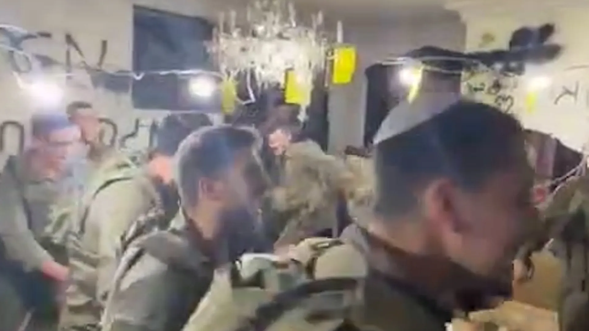 Israeli soldiers ‘celebrate’ inside displaced Lebanese family’s home