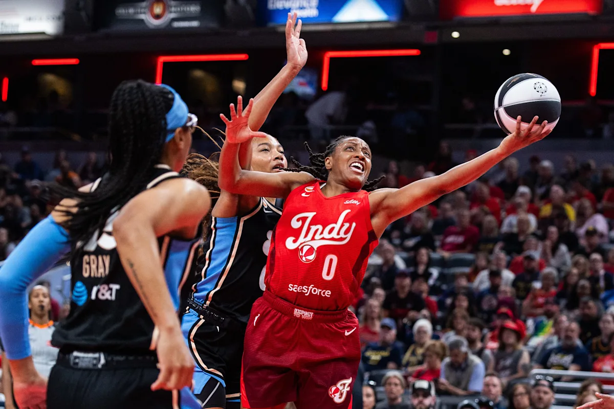 Kelsey Mitchell surpasses 5,000 point milestone in Indiana Fever's win