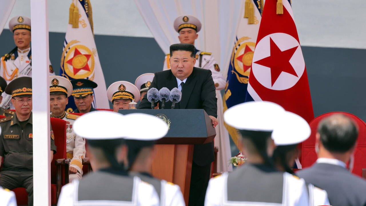Kim Jong Un unveils 5,000-ton destroyer, touting nuclear capabilities