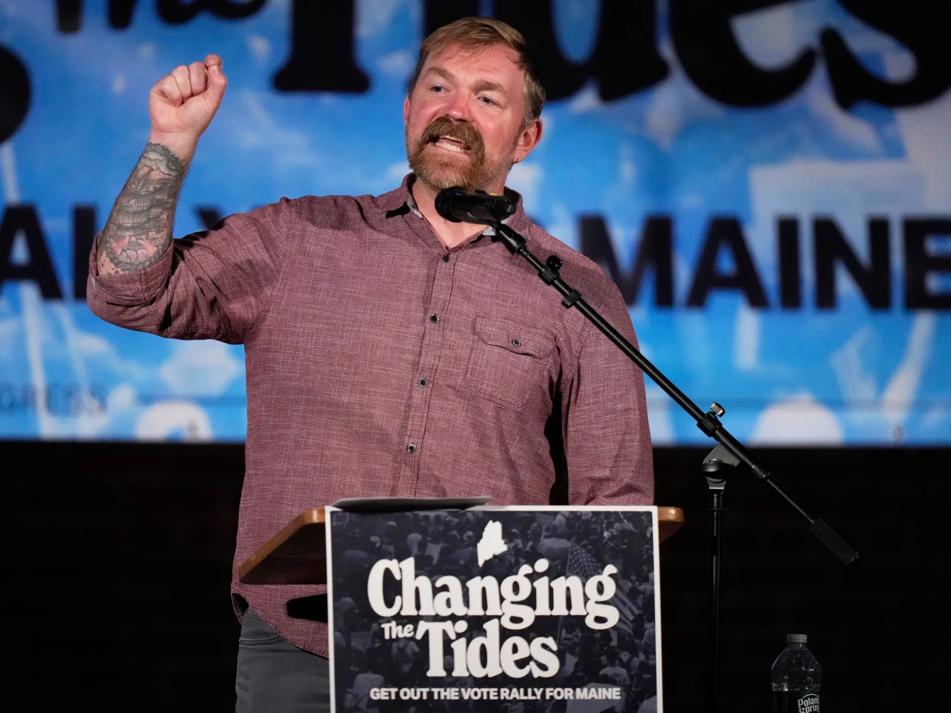 Maine’s Platner faces test as four US states hold midterm primary votes