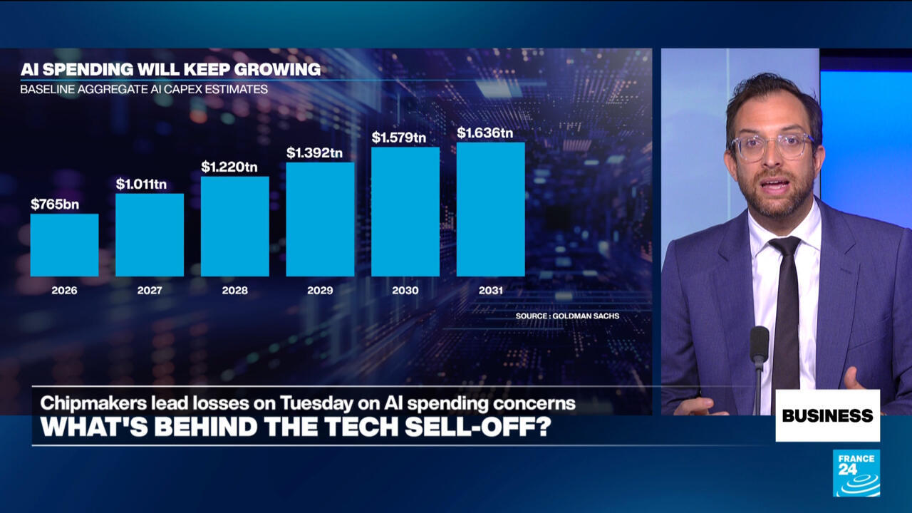 Massive AI spending and higher interest rates: What's behind the tech sell-off?