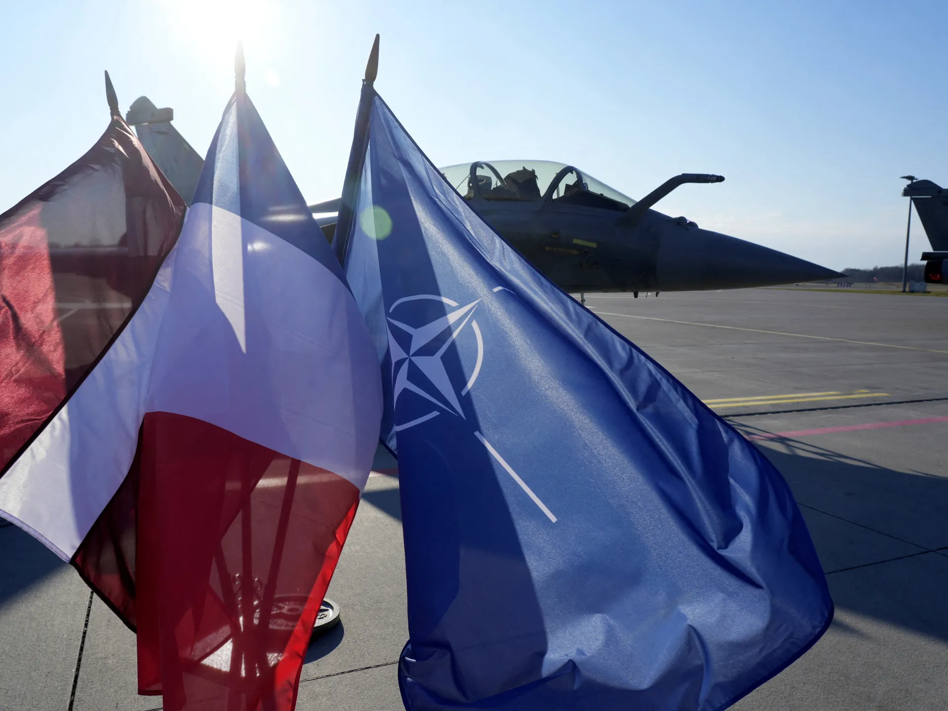 NATO jets shoot down drone over Latvia, extending Ukraine spillover fears