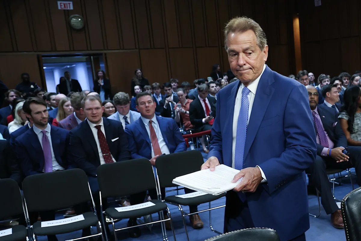 Nick Saban opposes geographically incoherent conferences