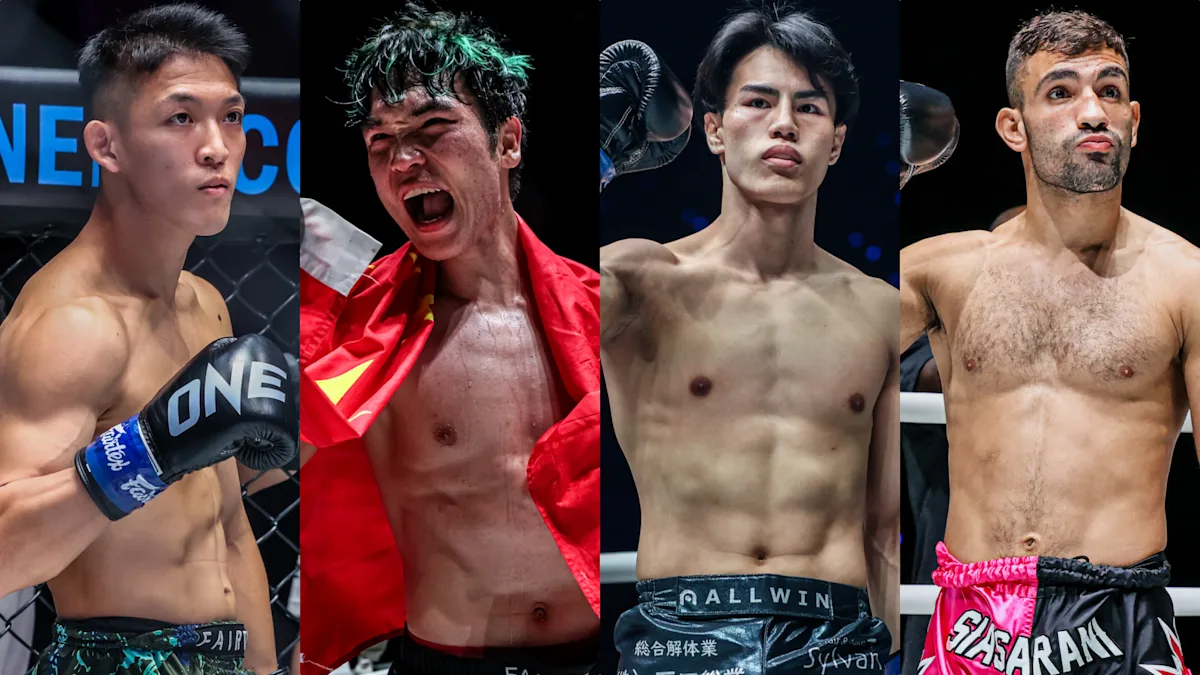 Noiri vs. Liu II, Kaito vs. Siasarani II Confirmed For 8-Man Featherweight Kickboxing Tournament At ONE SAMURAI 2