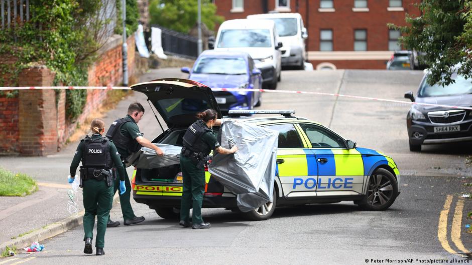 Northern Ireland: Police urge calm after 'sickening' Belfast stabbing