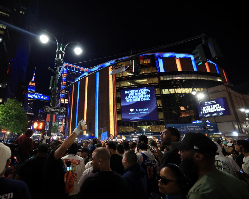 NYPD says Knicks NBA finals watch party outside MSG cancelled due to Trump’s attendance