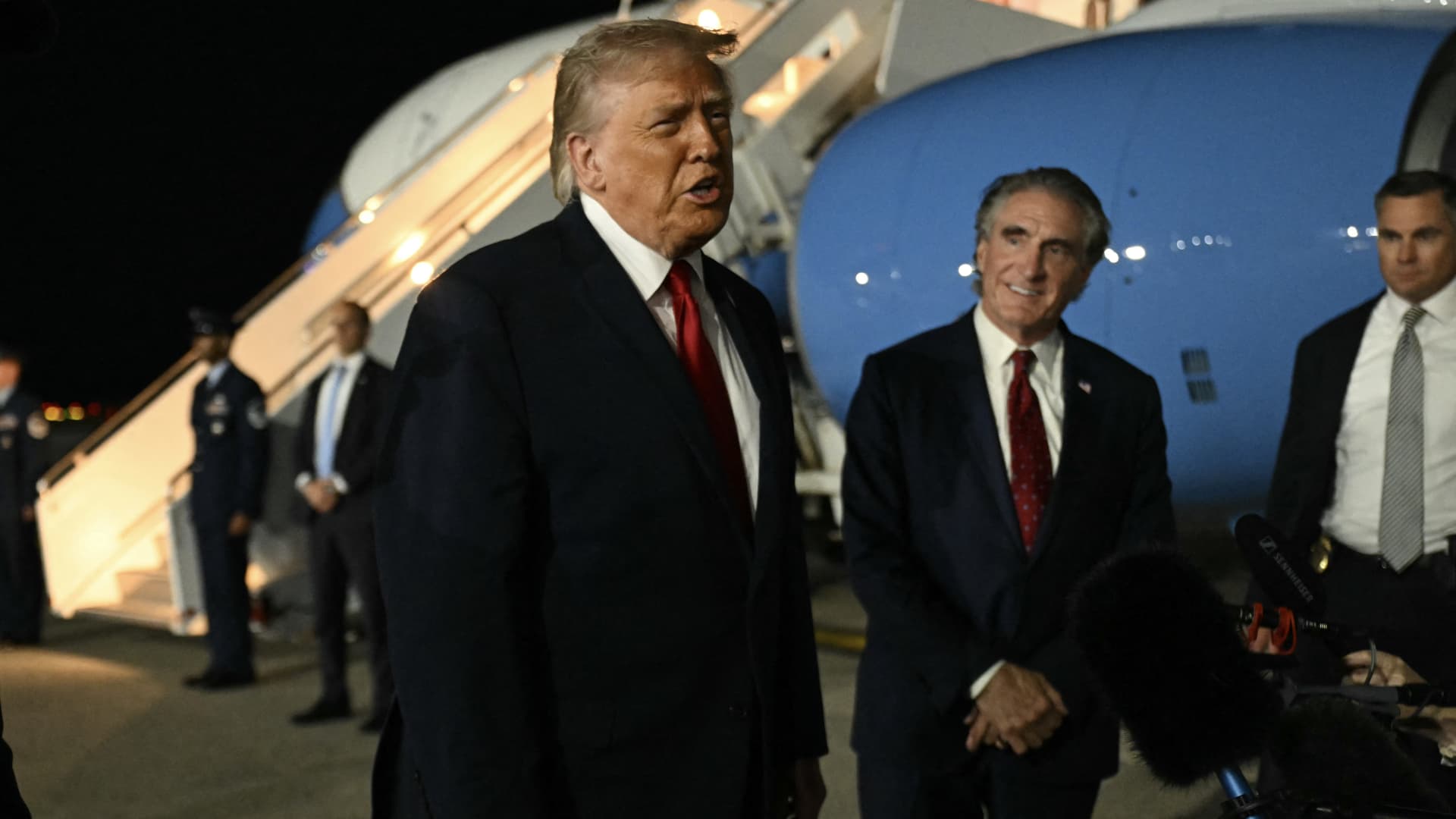 Oil prices fall as Trump tries to convince market an Iran deal is close despite recent violence