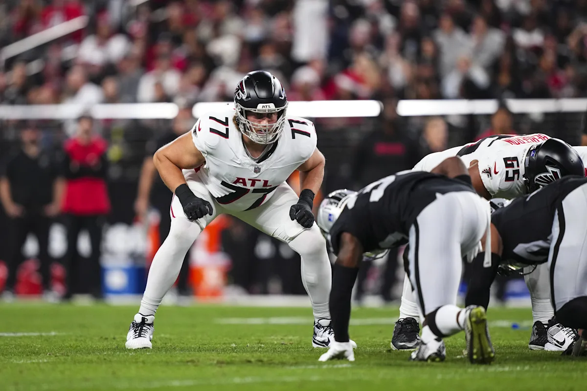 OT Storm Norton lands on Falcons’ PUP list