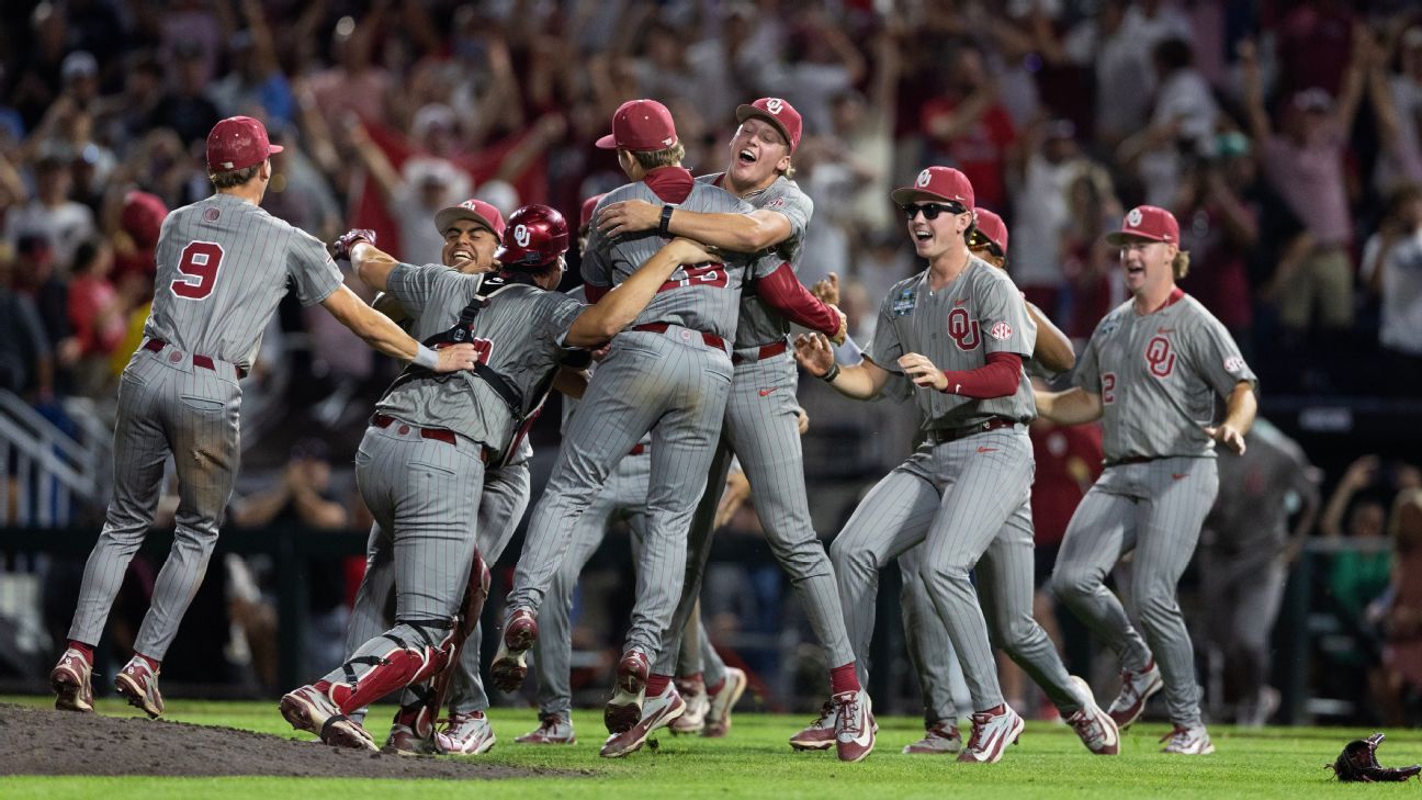 OU caps improbable run with first title since '94