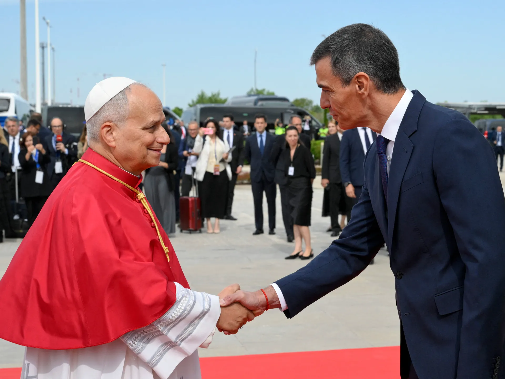 Pope warns people smugglers they face God’s wrath