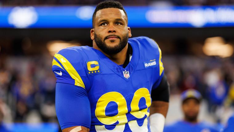 Rams legend Aaron Donald beckoned from retirement after Myles Garrett trade