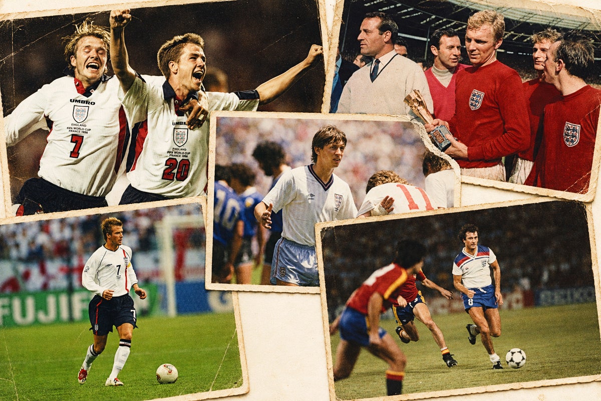 Ranking every England World Cup kit from 1950 to 2026