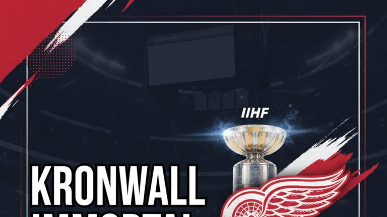 Red Wings Great Niklas Kronwall Enters IIHF HOF