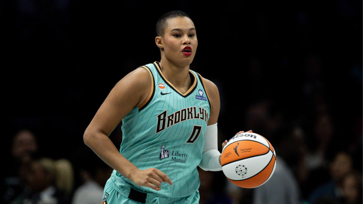 
                        Satou Sabally embracing new version of herself with Liberty after frightening concussion in WNBA Finals
                    