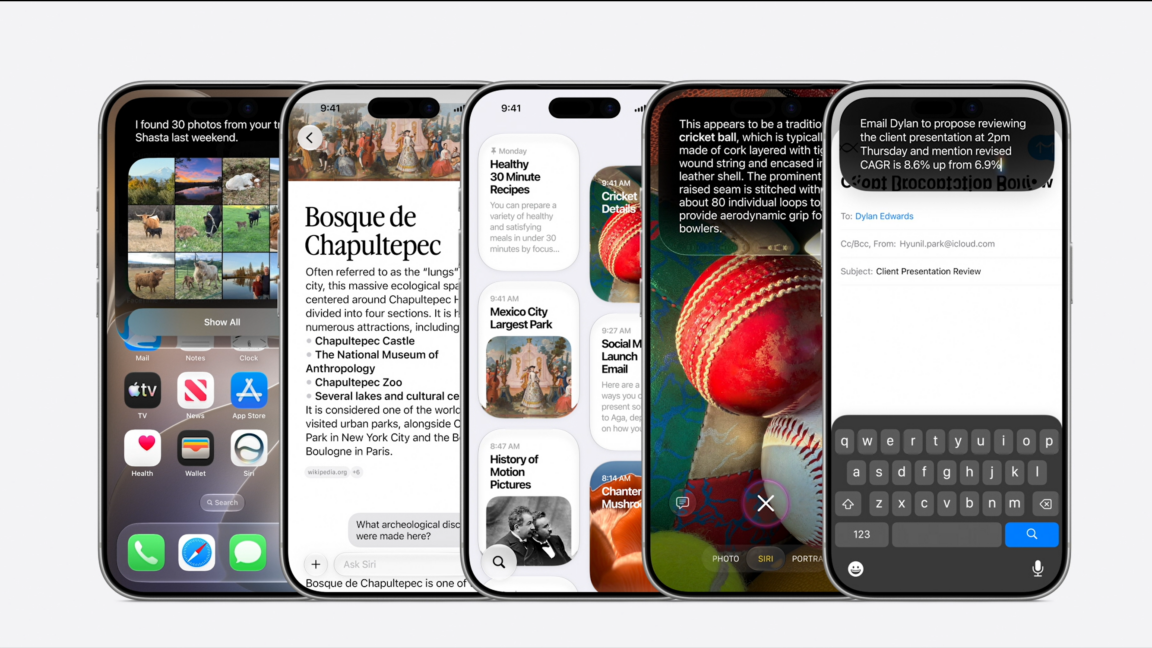 Say hi to "Siri AI"—Apple announces new, more "conversational" voice assistant