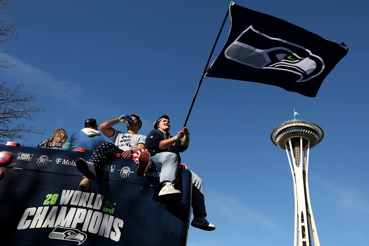 Seahawks reveal Super Bowl LX rings, which feature pieces of a football and moving parts