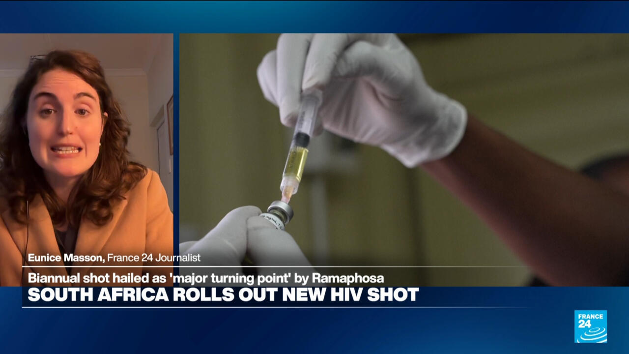 South Africa rolls out new preventive HIV shot in 'major turning point'