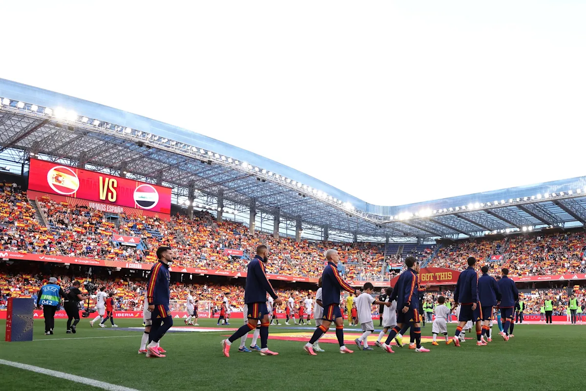 Spain 1-1 Iraq: Doski holds La Roja to stalemate with stunning first international strike