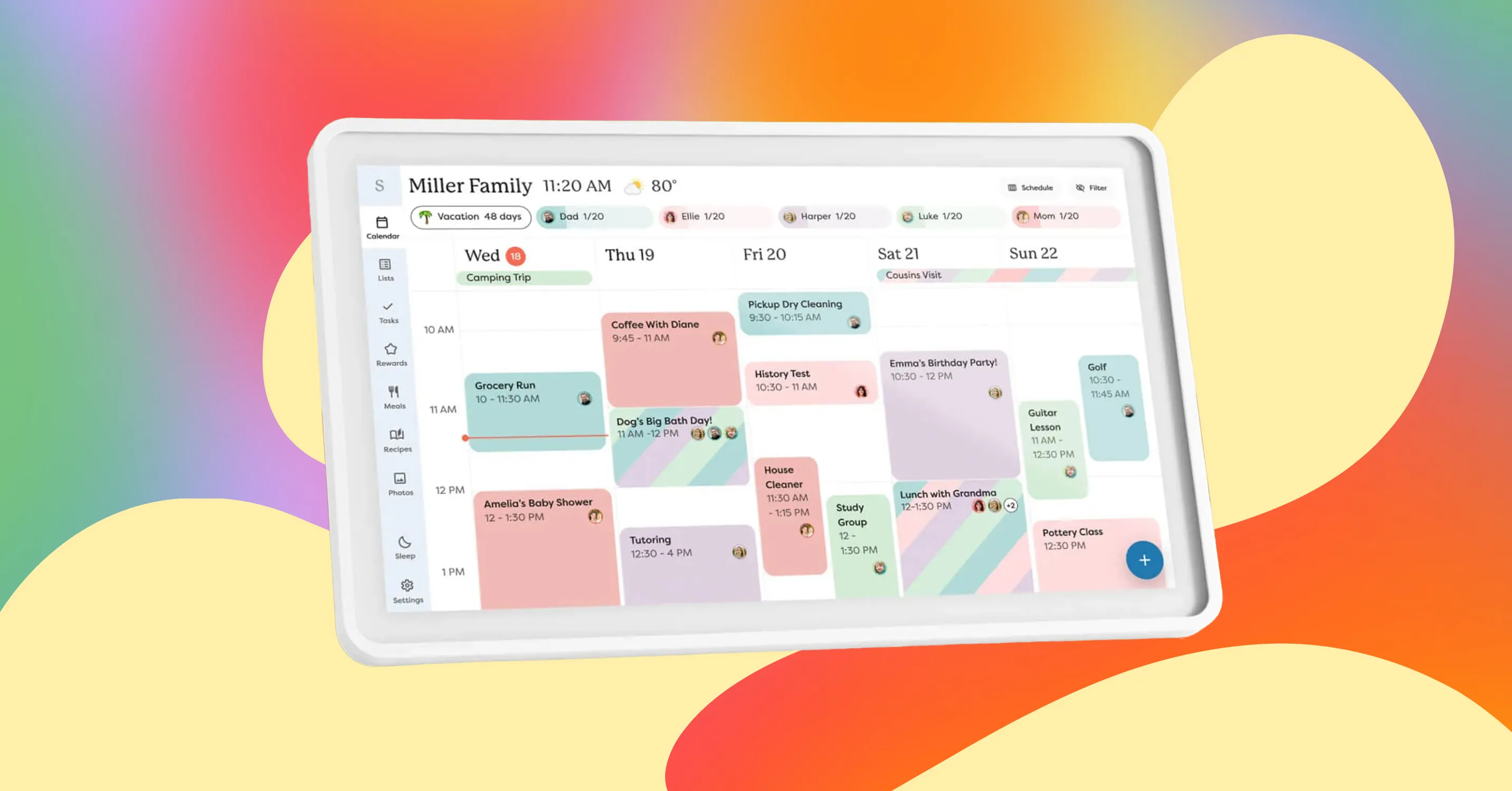 The Skylight Calendar Is One of My Favorite Products On Sale for Prime Day
