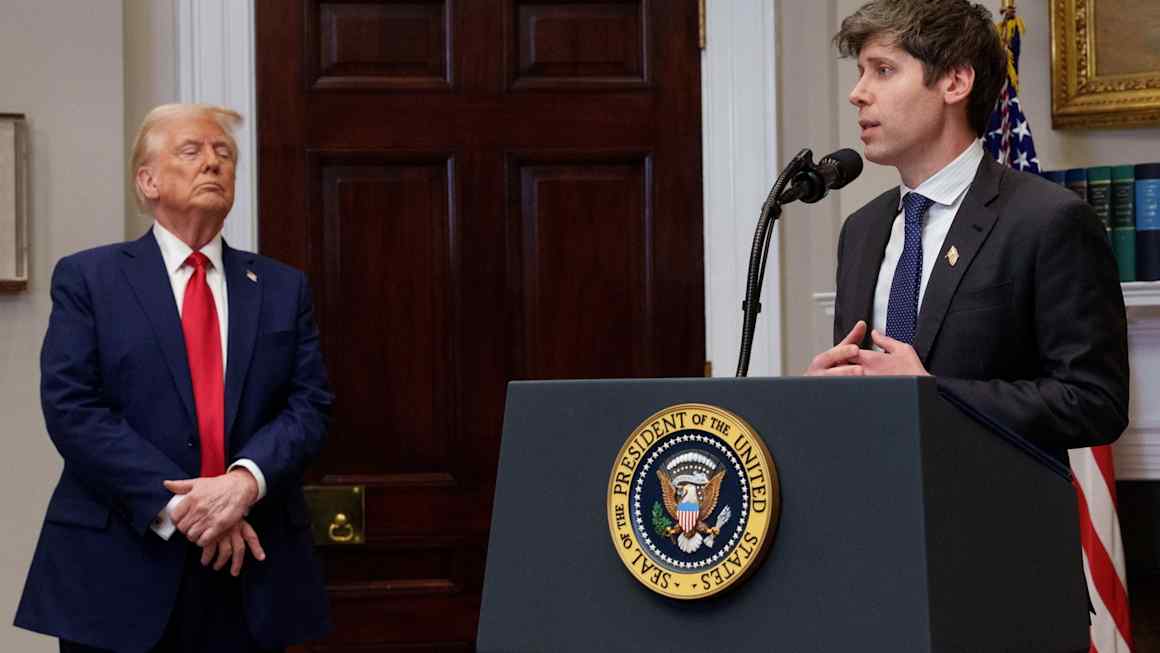 Trump says US may take equity stakes in AI companies