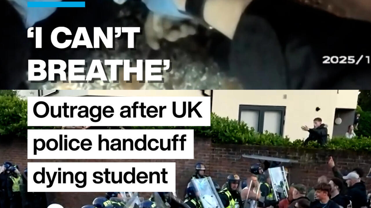 UK: Outrage grows after police handcuff dying student