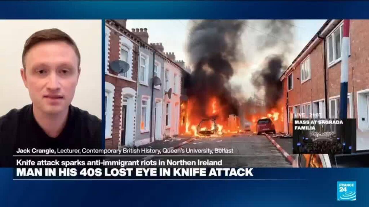 UK watchdog warns online platforms as Belfast riots go viral