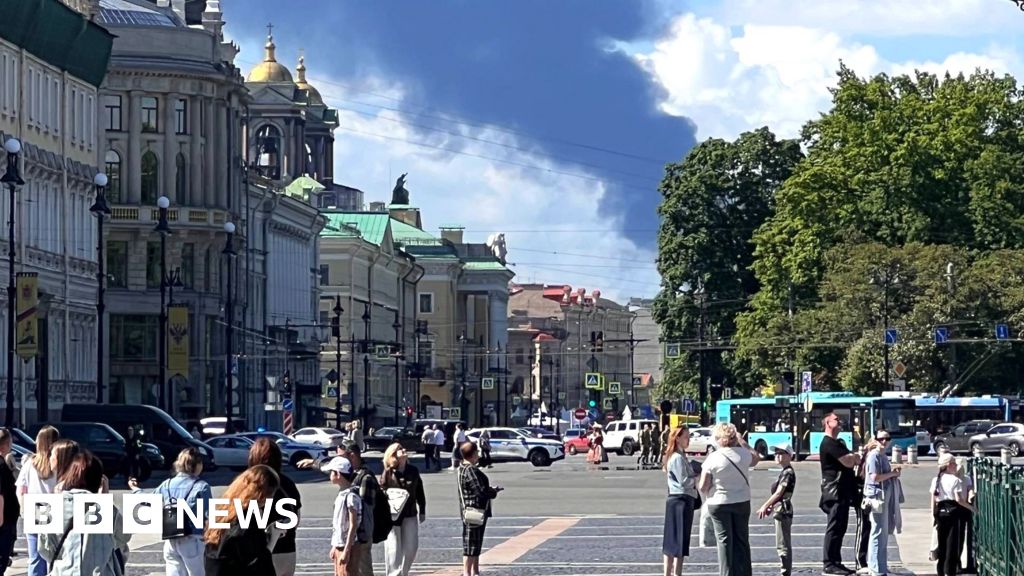 Ukrainian drones hit St Petersburg as Putin's flagship economic forum opens
